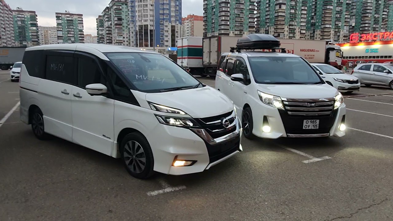 School Run Experts: Toyota Noah vs Nissan Serena to Kenyan Family with Three or more children.